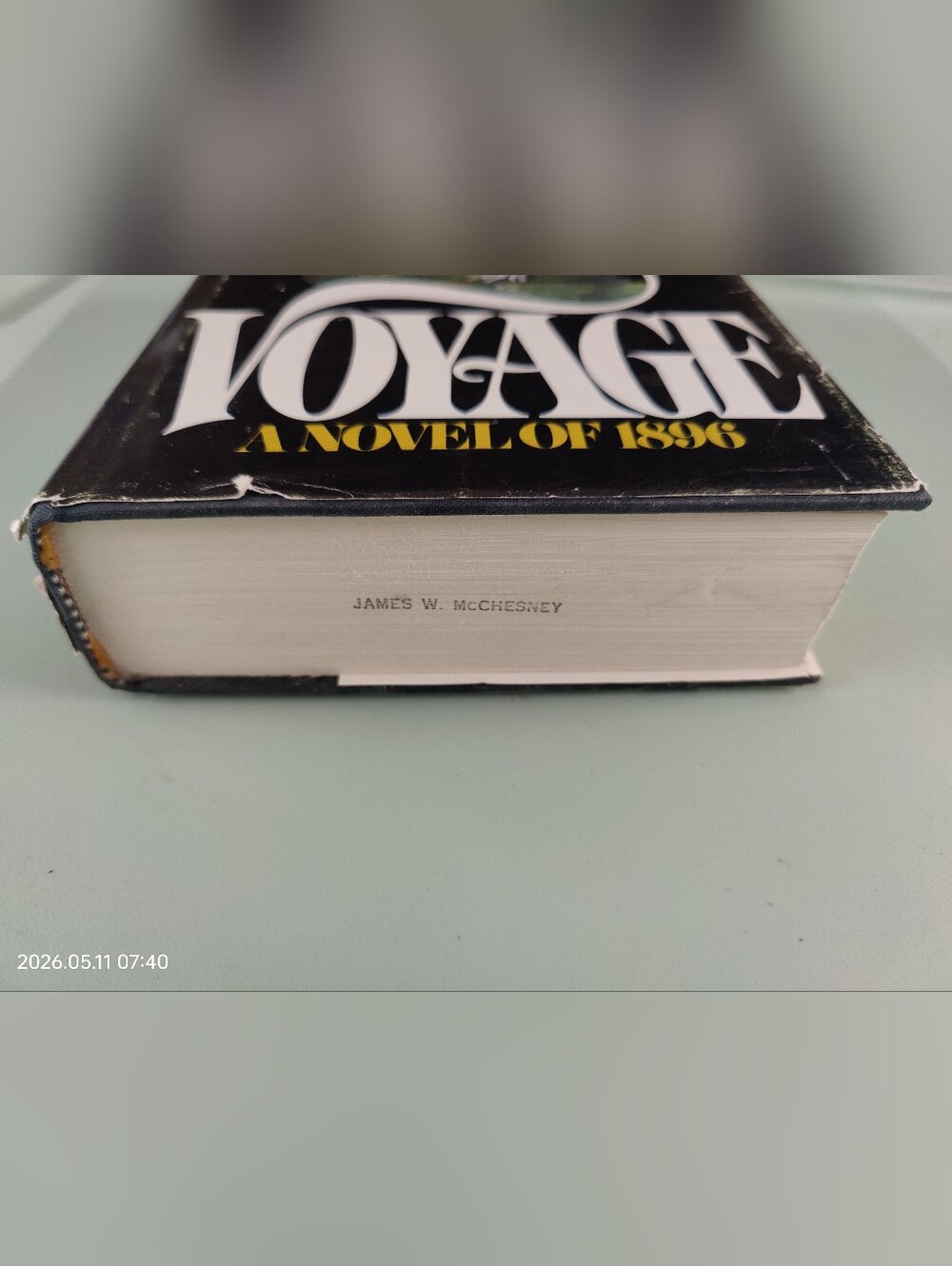 Voyage: A Novel of 1896 by Sterling Hayden Hardcover Putnam 1976 1st Edition - Picture 4 of 8